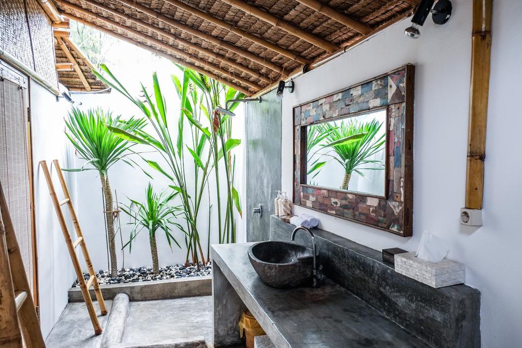 Bambu Cottages Gili Air Ngoại thất bức ảnh